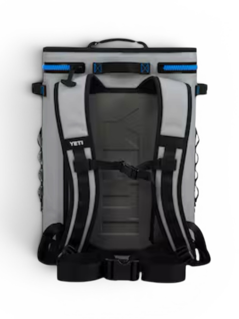 YETI Hopper BackFlip 24 Soft Backpack Cooler Gray Blue Waterproof Insulated - Picture 3 of 15